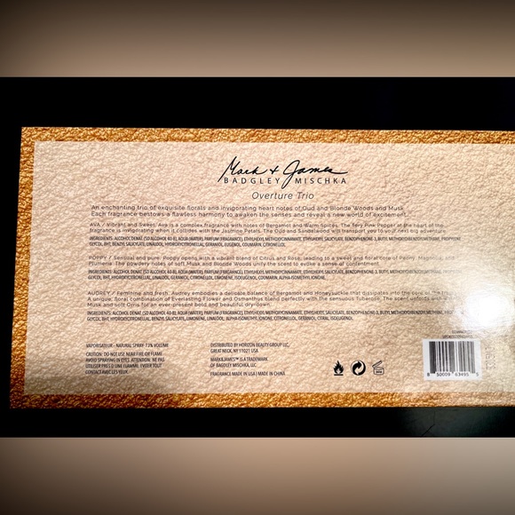 Badgley Mischka 3 Pc NIB Mark & James EDP Set - Picture 4 of 9